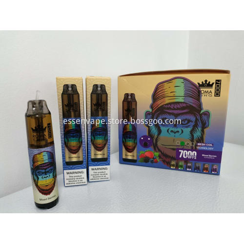 Stawberry Kiwi Aroma King Tornado 7000 Disposable Vape